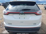 2015 Ford Edge Sel White vin: 2FMTK4J9XFBC34080