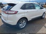 2015 Ford Edge Sel White vin: 2FMTK4J9XFBC34080