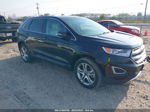 2015 Ford Edge Titanium Black vin: 2FMTK4K84FBB00946