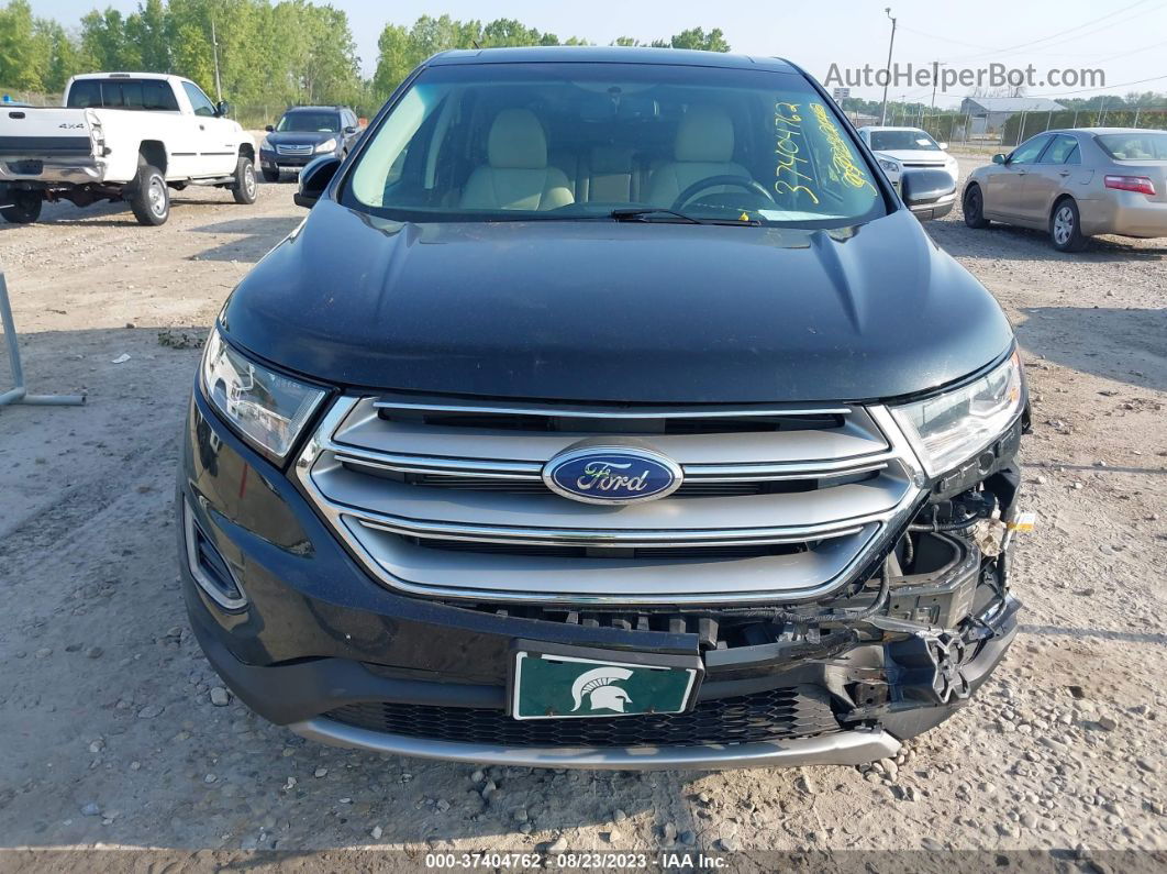 2015 Ford Edge Titanium Black vin: 2FMTK4K84FBB00946