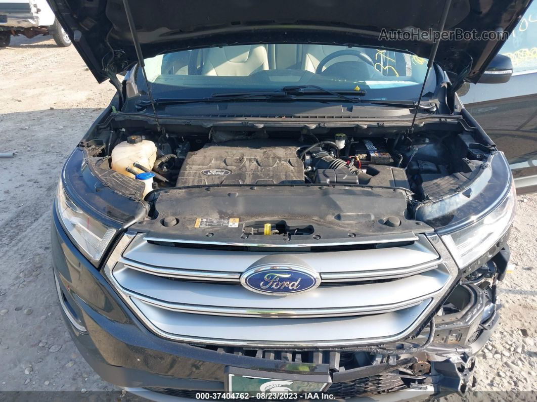 2015 Ford Edge Titanium Black vin: 2FMTK4K84FBB00946