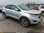 2015 Ford Edge Titanium Silver vin: 2FMTK4K84FBB33722