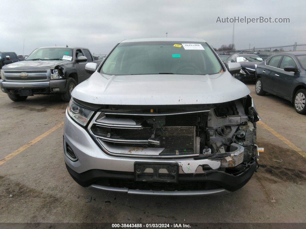 2015 Ford Edge Titanium Silver vin: 2FMTK4K84FBB33722