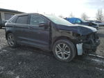 2015 Ford Edge Titanium Черный vin: 2FMTK4K84FBB56160