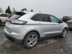 2015 Ford Edge Titanium Silver vin: 2FMTK4K85FBB52179