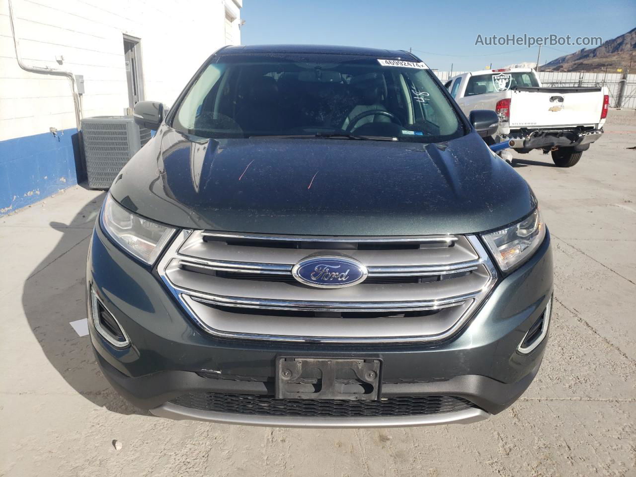 2015 Ford Edge Titanium Charcoal vin: 2FMTK4K85FBB72366