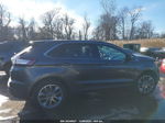 2015 Ford Edge Titanium Серый vin: 2FMTK4K85FBB79723