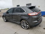 2015 Ford Edge Titanium Серый vin: 2FMTK4K87FBB28076