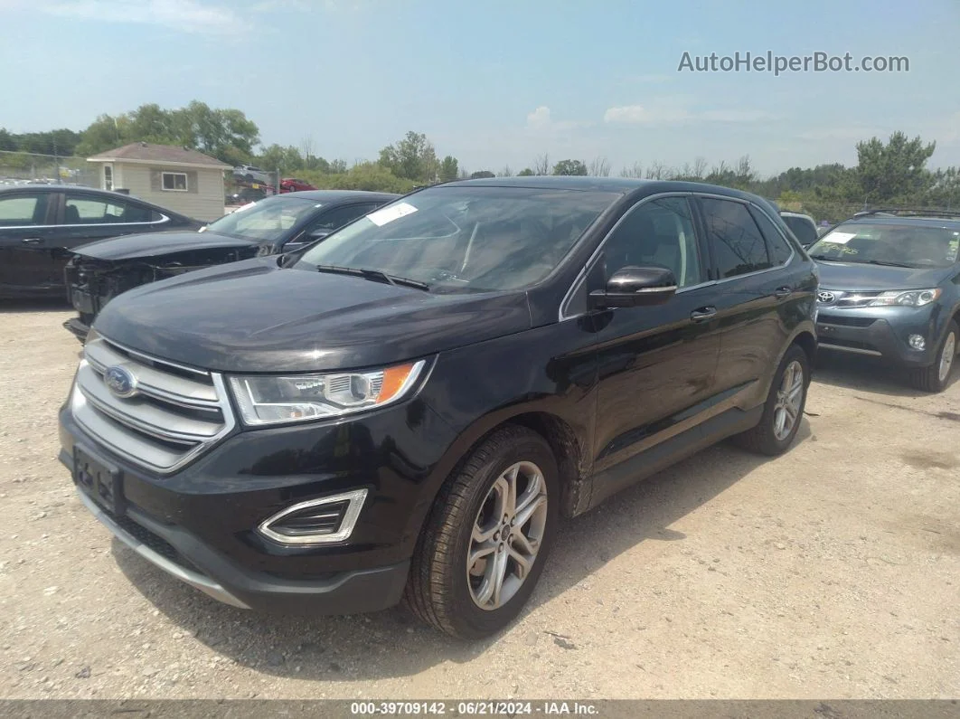 2015 Ford Edge Titanium Blue vin: 2FMTK4K88FBB25705