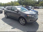 2015 Ford Edge Titanium Серый vin: 2FMTK4K88FBB68683