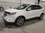 2015 Ford Edge Titanium White vin: 2FMTK4K8XFBB73609