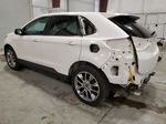 2015 Ford Edge Titanium White vin: 2FMTK4K8XFBB73609