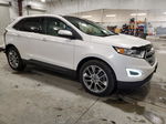 2015 Ford Edge Titanium White vin: 2FMTK4K8XFBB73609