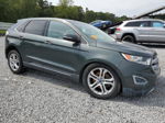 2015 Ford Edge Titanium Серый vin: 2FMTK4K91FBB22220