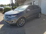 2015 Ford Edge Titanium Gray vin: 2FMTK4K93FBC05311