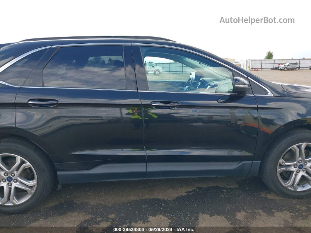 2015 Ford Edge Titanium Black vin: 2FMTK4K94FBB56426