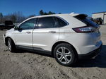 2015 Ford Edge Titanium White vin: 2FMTK4K94FBB63120