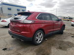 2015 Ford Edge Titanium Red vin: 2FMTK4K94FBB81178