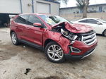 2015 Ford Edge Titanium Red vin: 2FMTK4K94FBB81178