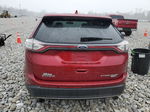 2015 Ford Edge Titanium Бордовый vin: 2FMTK4K95FBB56385