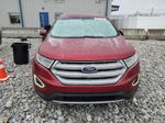 2015 Ford Edge Titanium Бордовый vin: 2FMTK4K95FBB56385