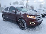 2015 Ford Edge Titanium Бордовый vin: 2FMTK4K96FBB10273