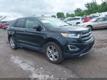 2015 Ford Edge Titanium Черный vin: 2FMTK4K96FBB42740