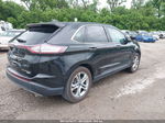 2015 Ford Edge Titanium Черный vin: 2FMTK4K96FBB42740