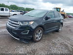 2015 Ford Edge Titanium Черный vin: 2FMTK4K96FBB42740