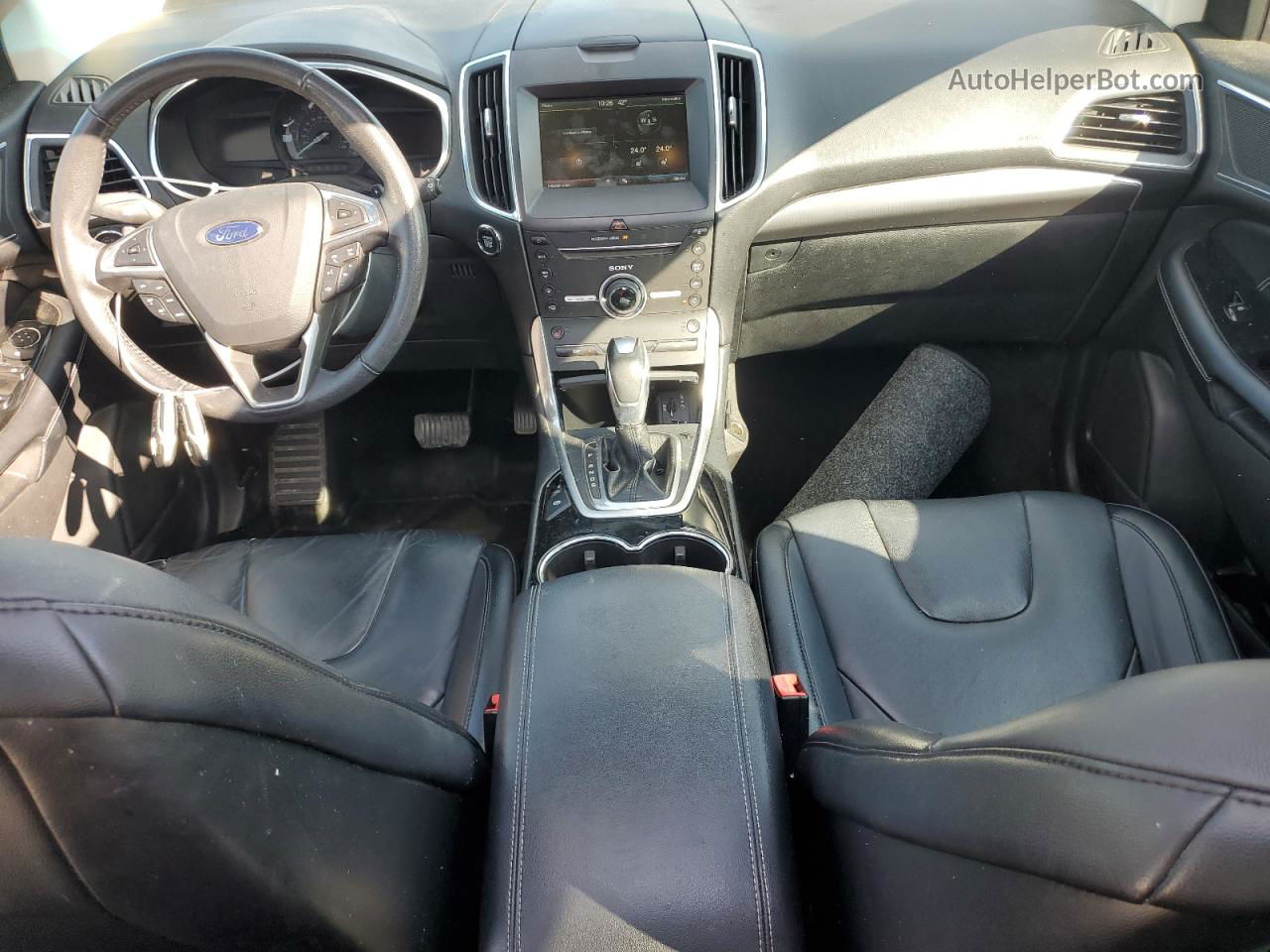 2015 Ford Edge Titanium Серый vin: 2FMTK4K96FBB42902