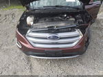 2015 Ford Edge Titanium Красный vin: 2FMTK4K98FBB80227