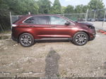 2015 Ford Edge Titanium Red vin: 2FMTK4K98FBB80227