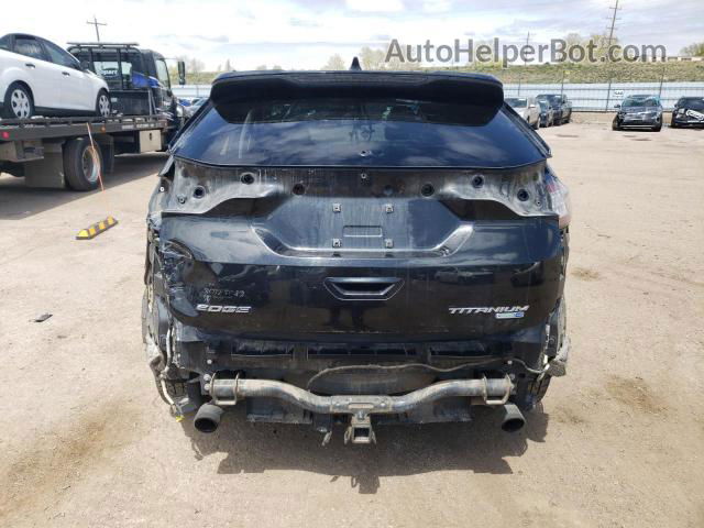 2015 Ford Edge Titanium Black vin: 2FMTK4K99FBB66885