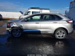 2015 Ford Edge Titanium Silver vin: 2FMTK4K9XFBB81816