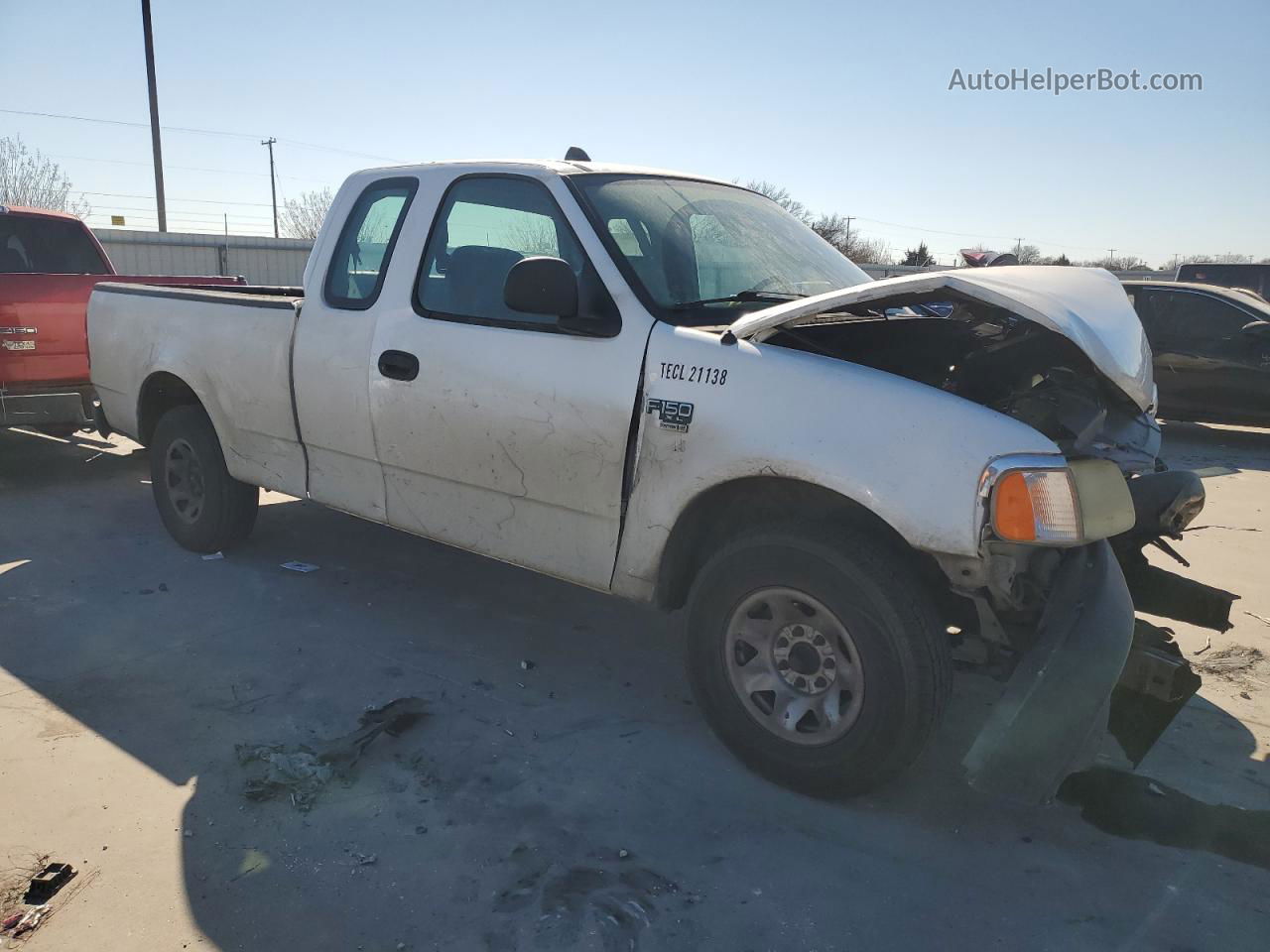 2003 Ford F150  White vin: 2FTPX17Z93CA45097