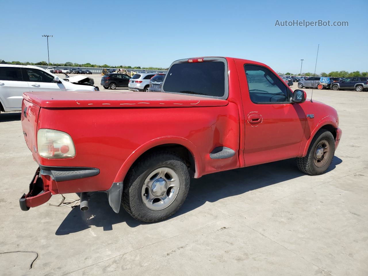 2003 Ford F150  Red vin: 2FTRF07273CA83128