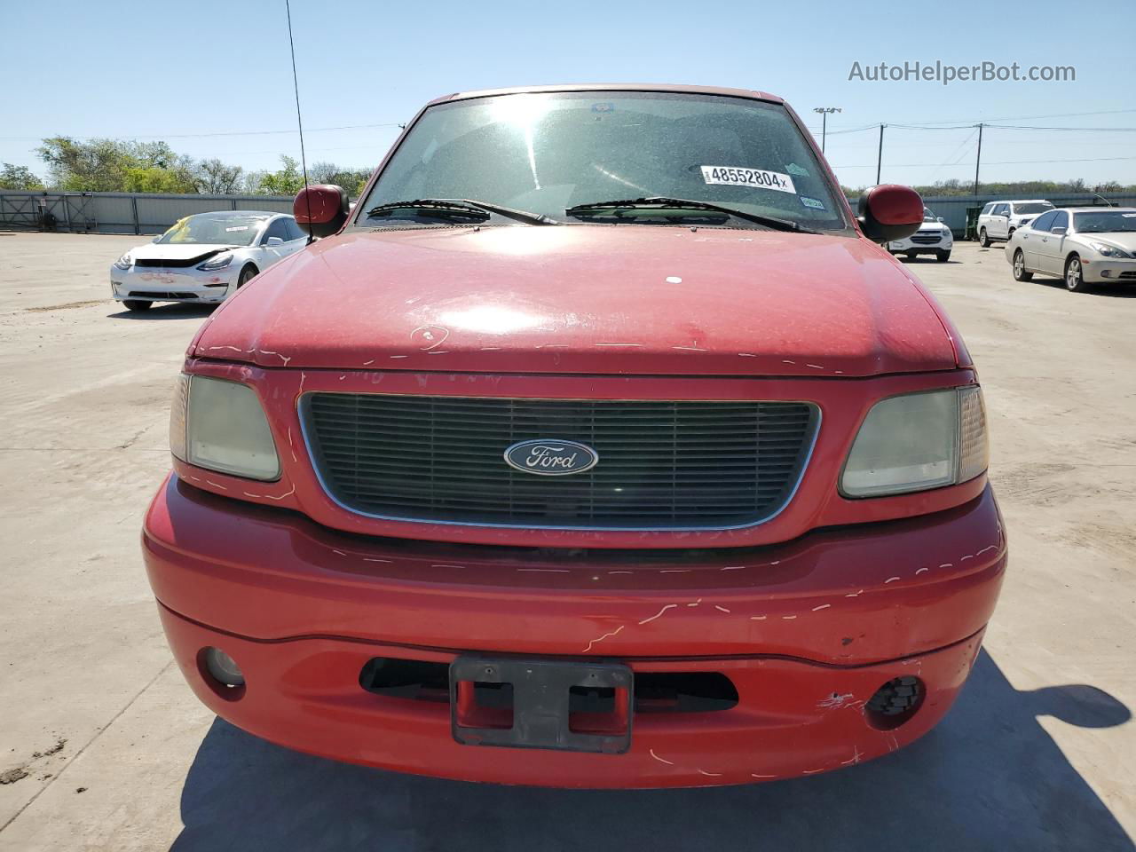 2003 Ford F150  Red vin: 2FTRF07273CA83128