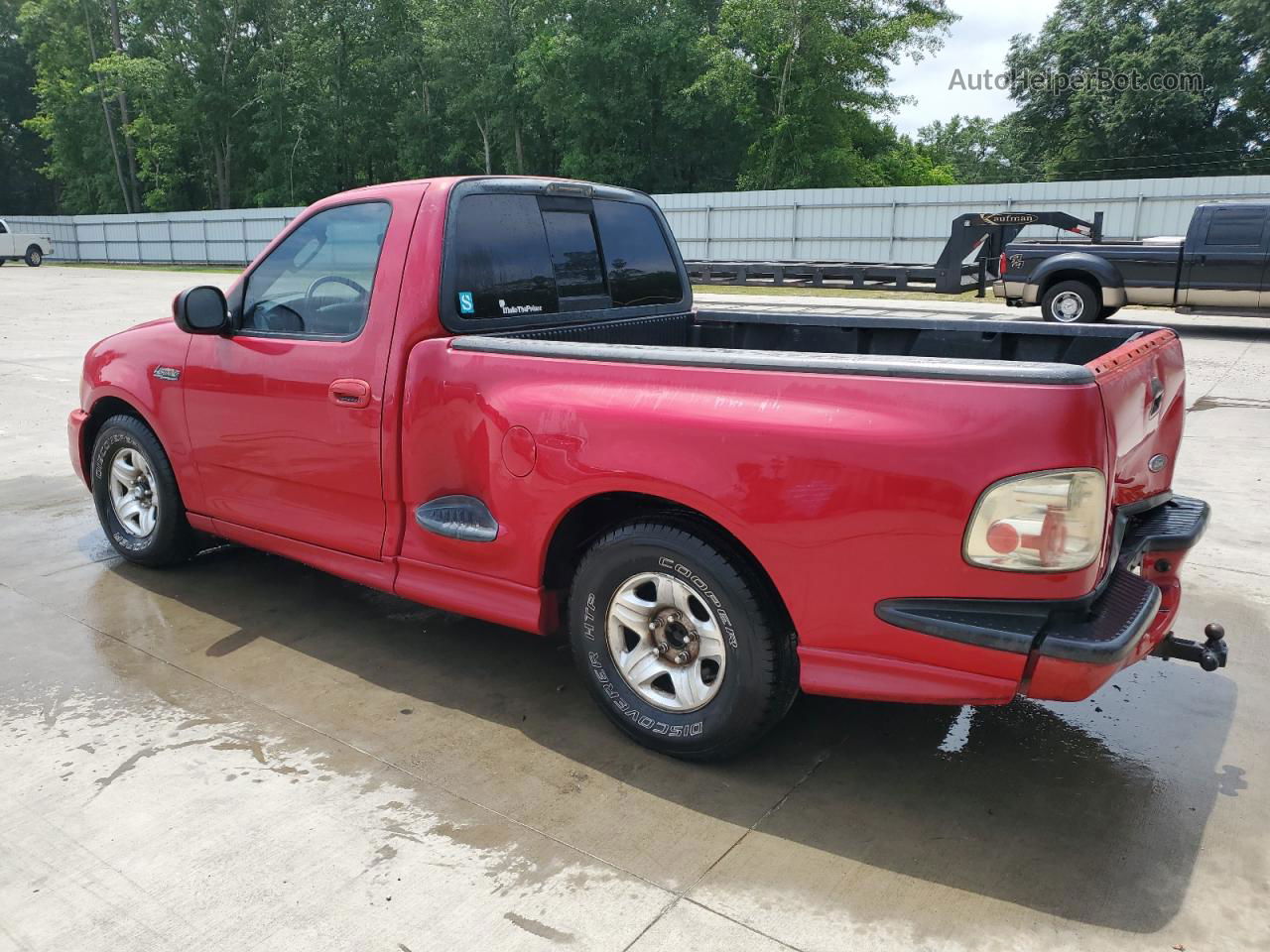 2004 Ford F150 Svt Lightning Red vin: 2FTRF07304CA53057