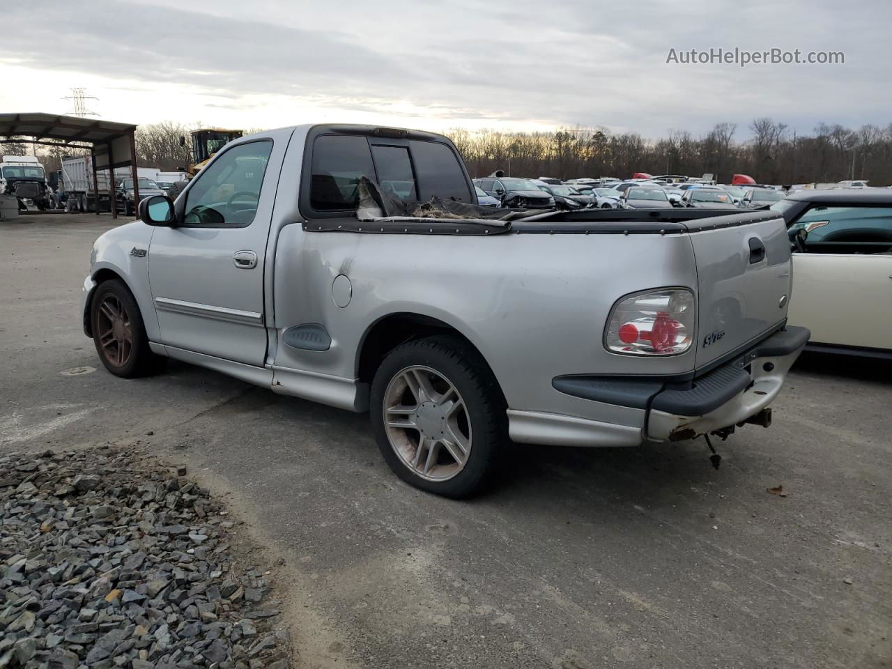 2004 Ford F150 Svt Lightning Серебряный vin: 2FTRF07364CA64614