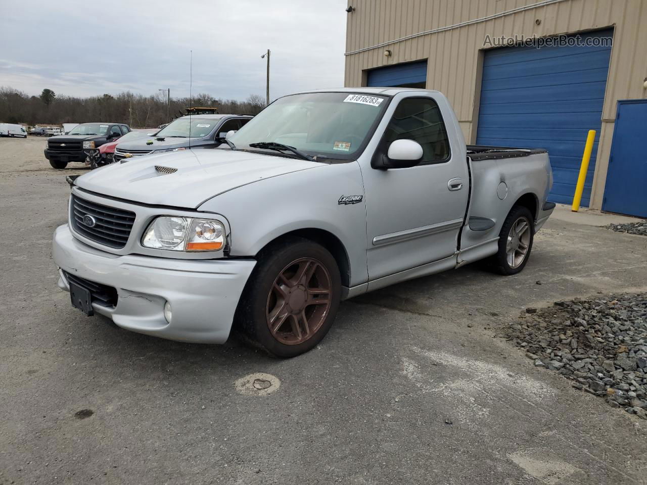 2004 Ford F150 Svt Lightning Silver vin: 2FTRF07364CA64614