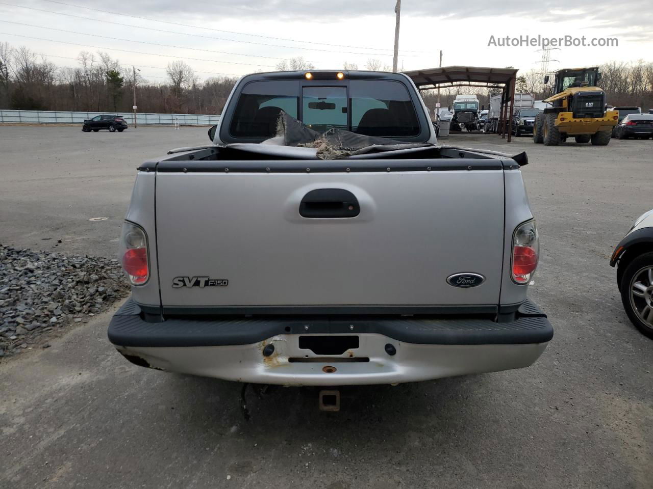 2004 Ford F150 Svt Lightning Серебряный vin: 2FTRF07364CA64614