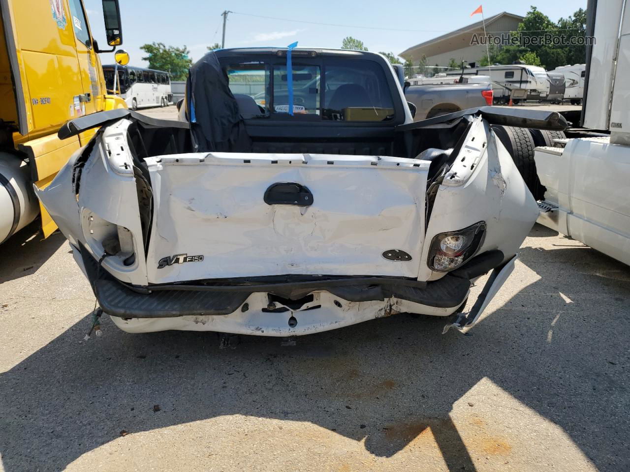 2003 Ford F150 Svt Lightning White vin: 2FTRF07383CA88413