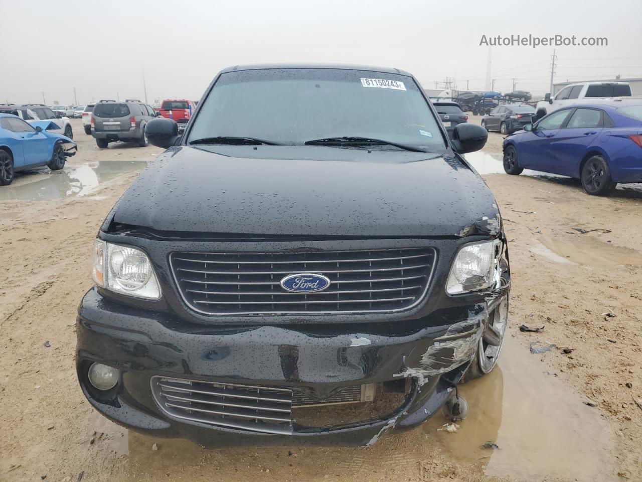 2003 Ford F150 Svt Lightning Black vin: 2FTRF07393CA53119