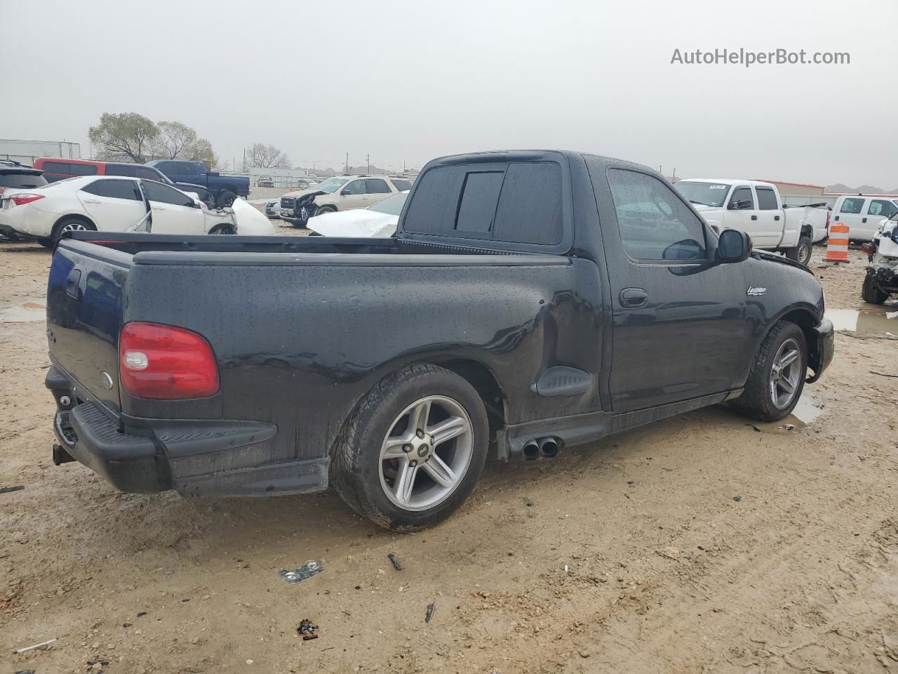 2003 Ford F150 Svt Lightning Black vin: 2FTRF07393CA53119