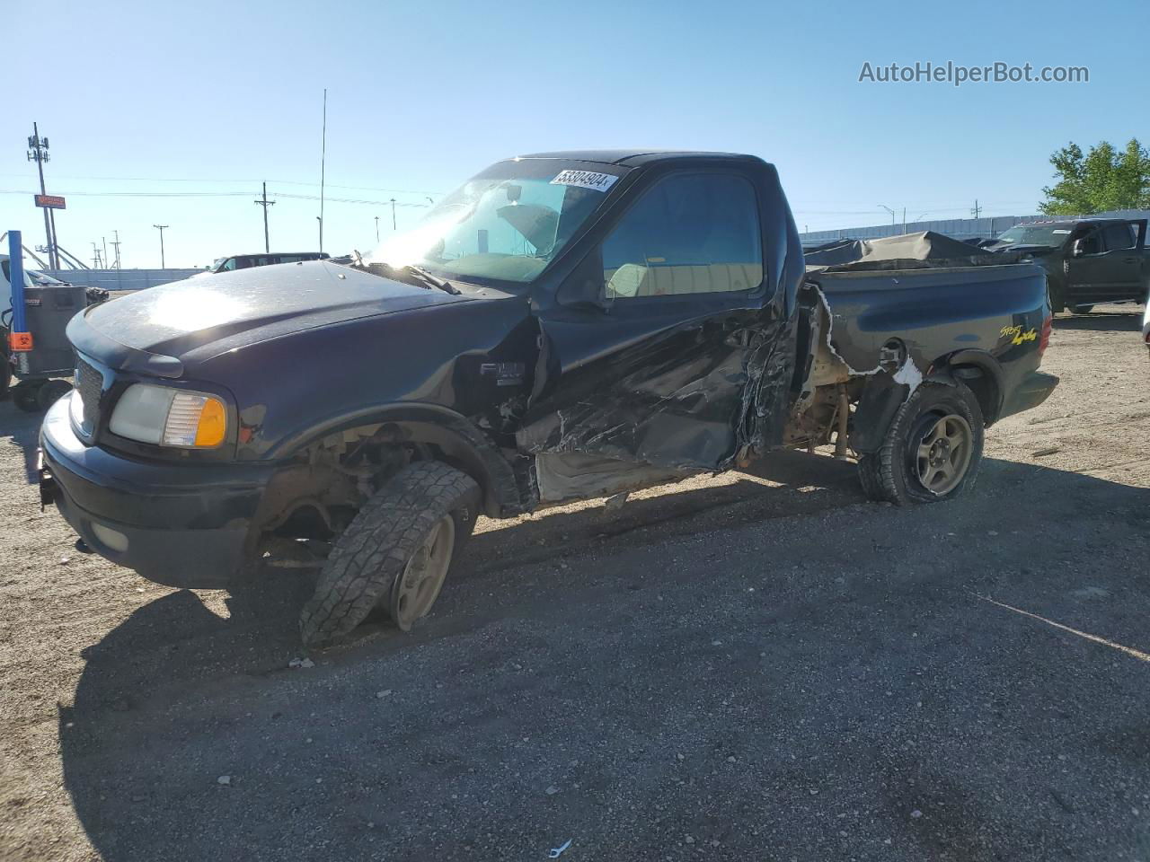 2001 Ford F150  Black vin: 2FTRF08W51CA33357