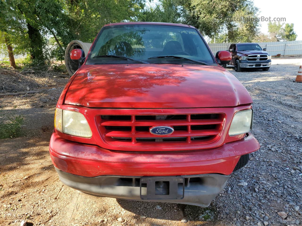 2003 Ford F150  Red vin: 2FTRF17283CA97531