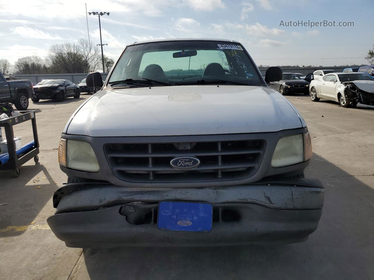 2003 Ford F150  Белый vin: 2FTRF17293CB08374