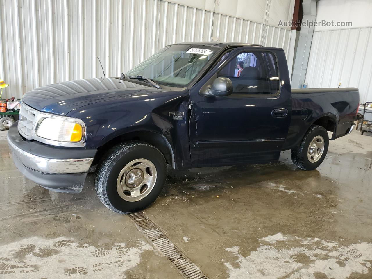 2003 Ford F150  Blue vin: 2FTRF17WX3CA21666