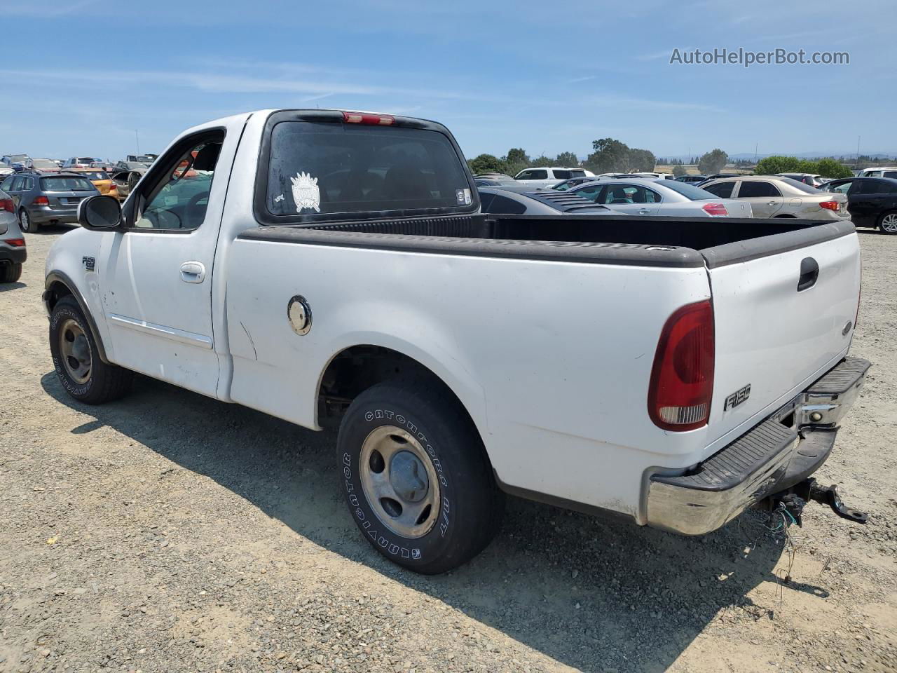 2003 Ford F150  Белый vin: 2FTRF17WX3CA77297