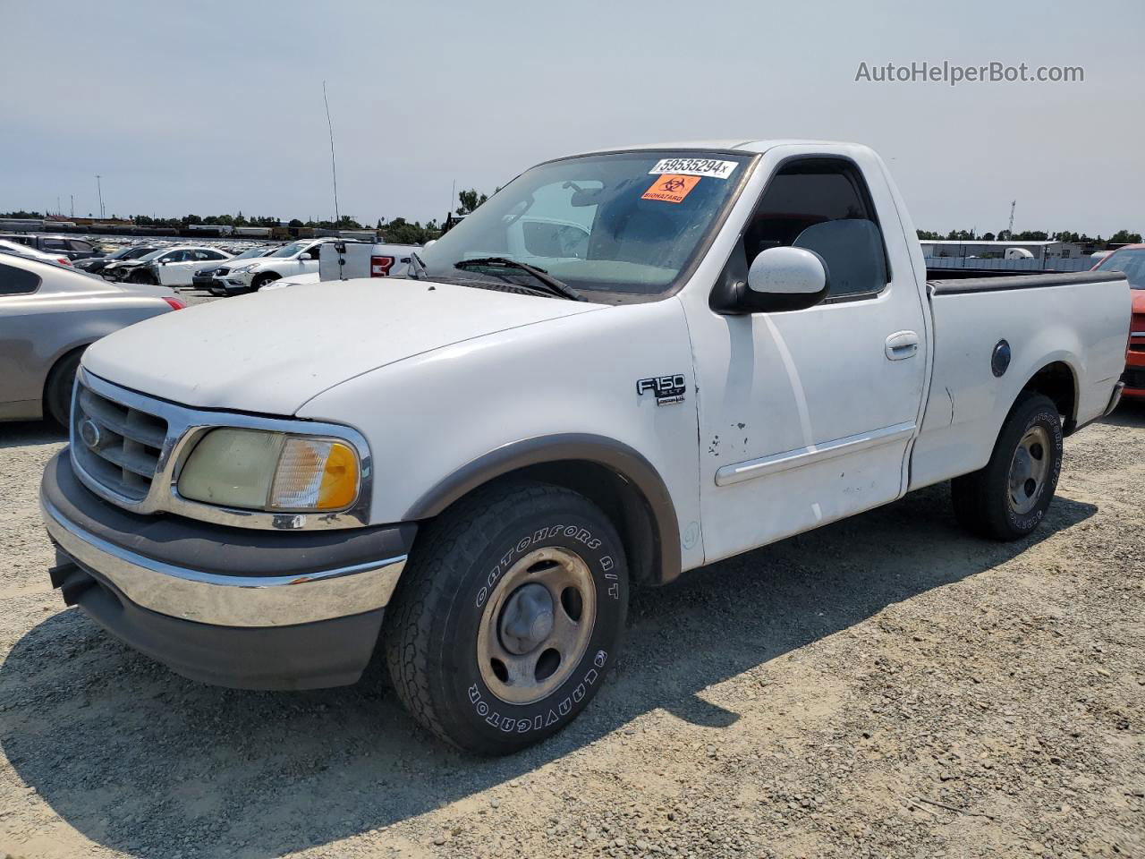 2003 Ford F150  White vin: 2FTRF17WX3CA77297